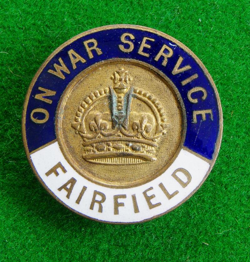 War service Badge.