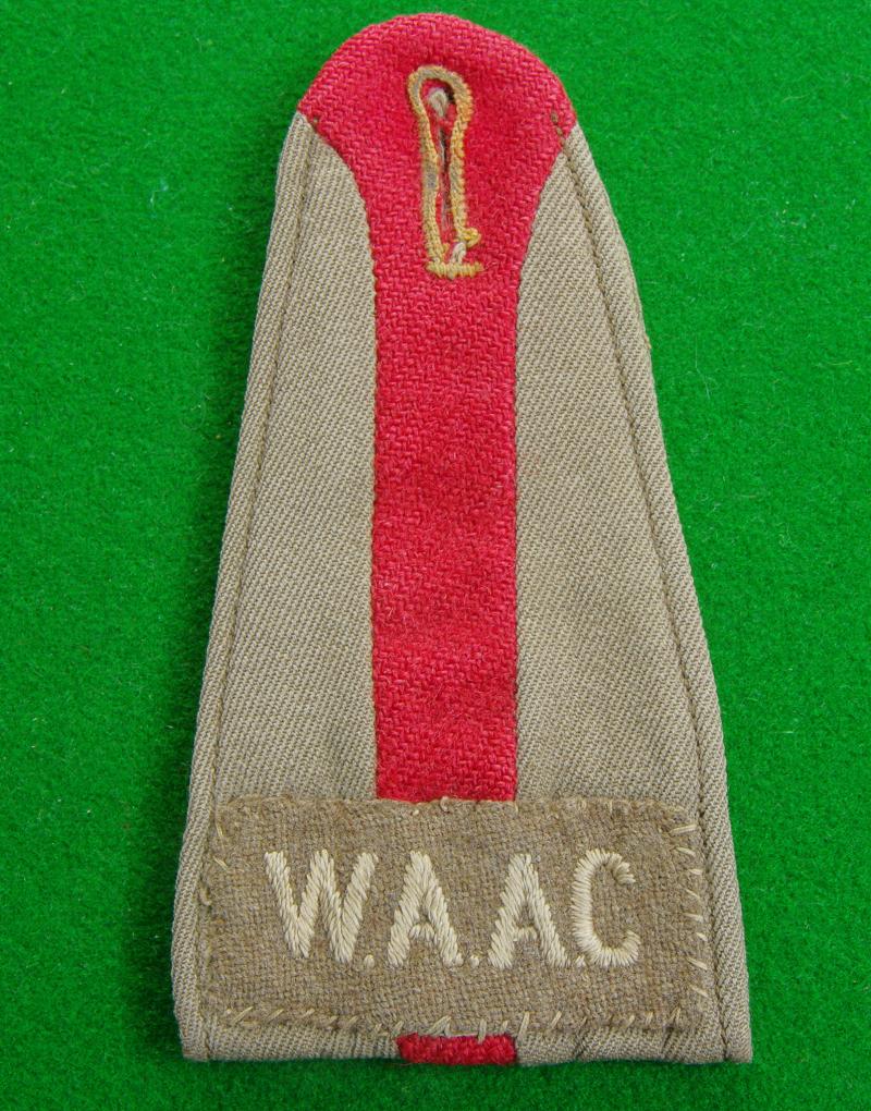 Women's Army Auxiliary Corps.