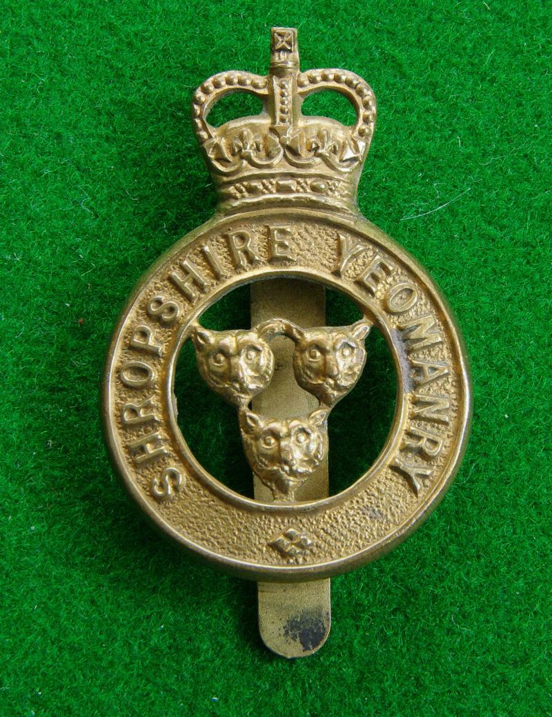 Shropshire Yeomanry.