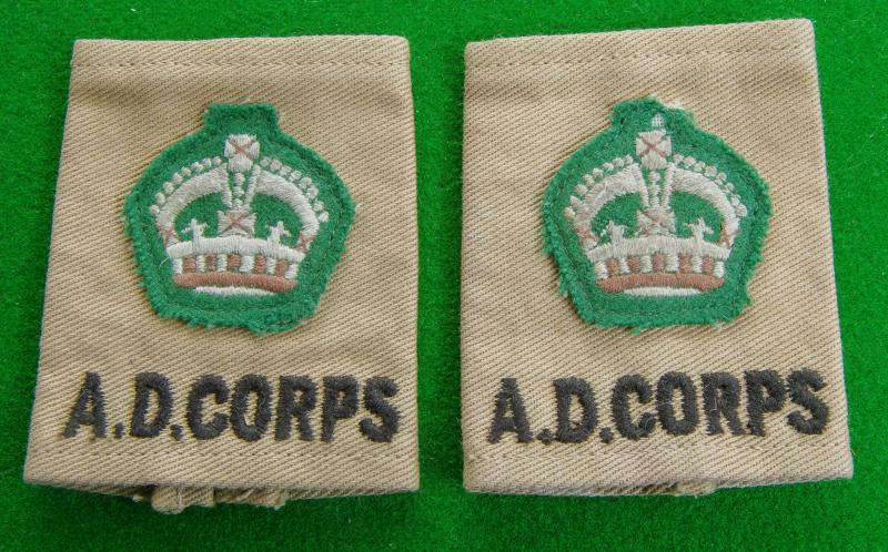 Army Dental Corps.
