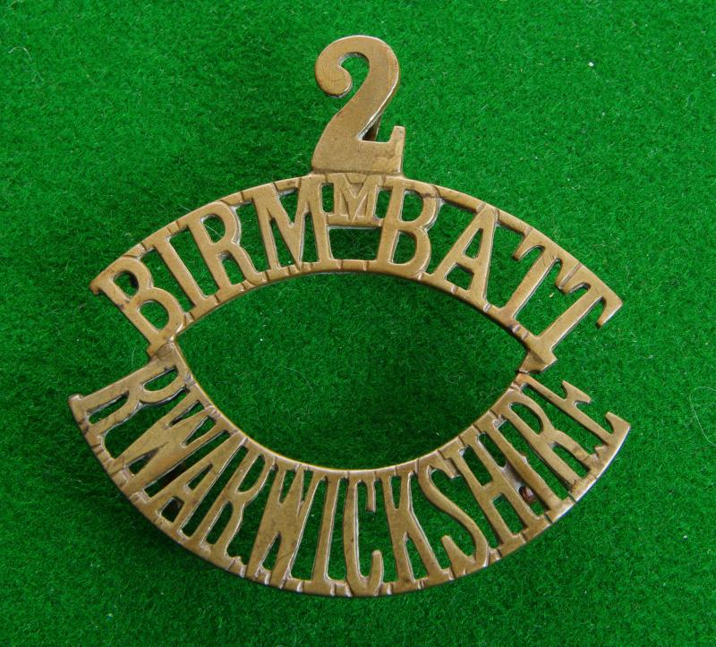 Royal Warwickshire Regiment.-Territorials.