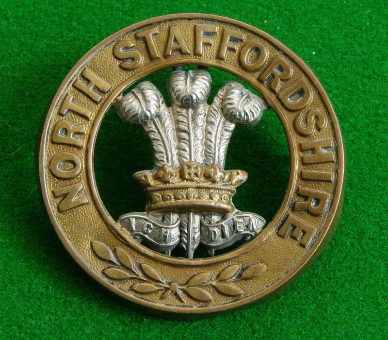 North Staffordshire Regiment. {Prince of Wales}