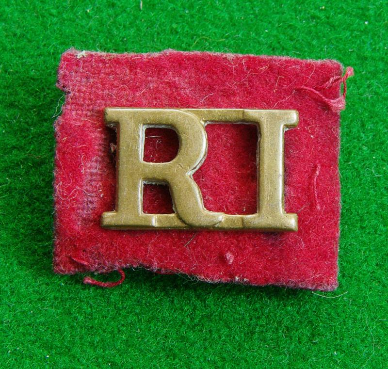 Royal Irish Regiment.