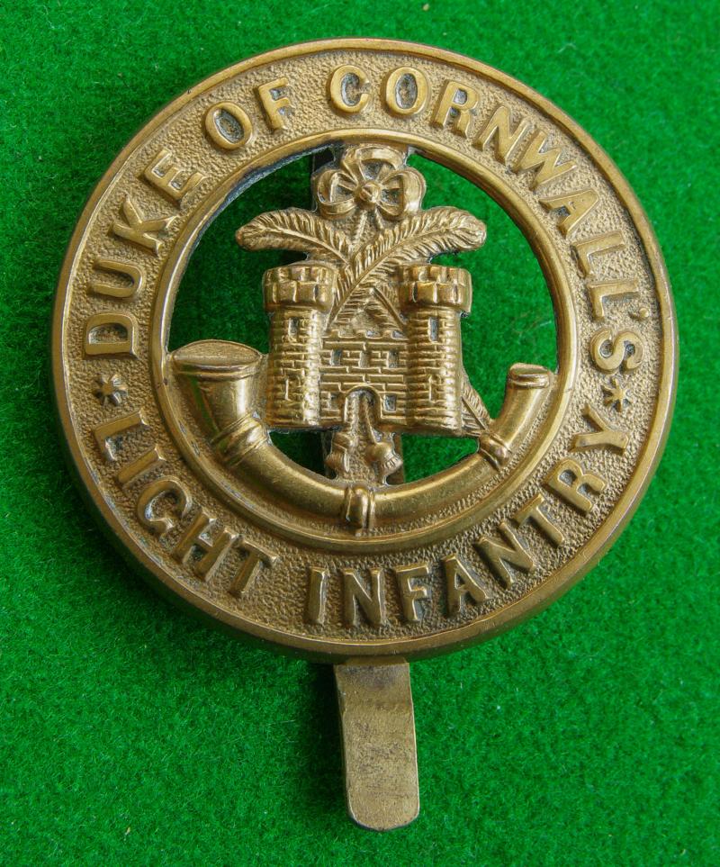 Duke of Cornwall's Light Infantry.