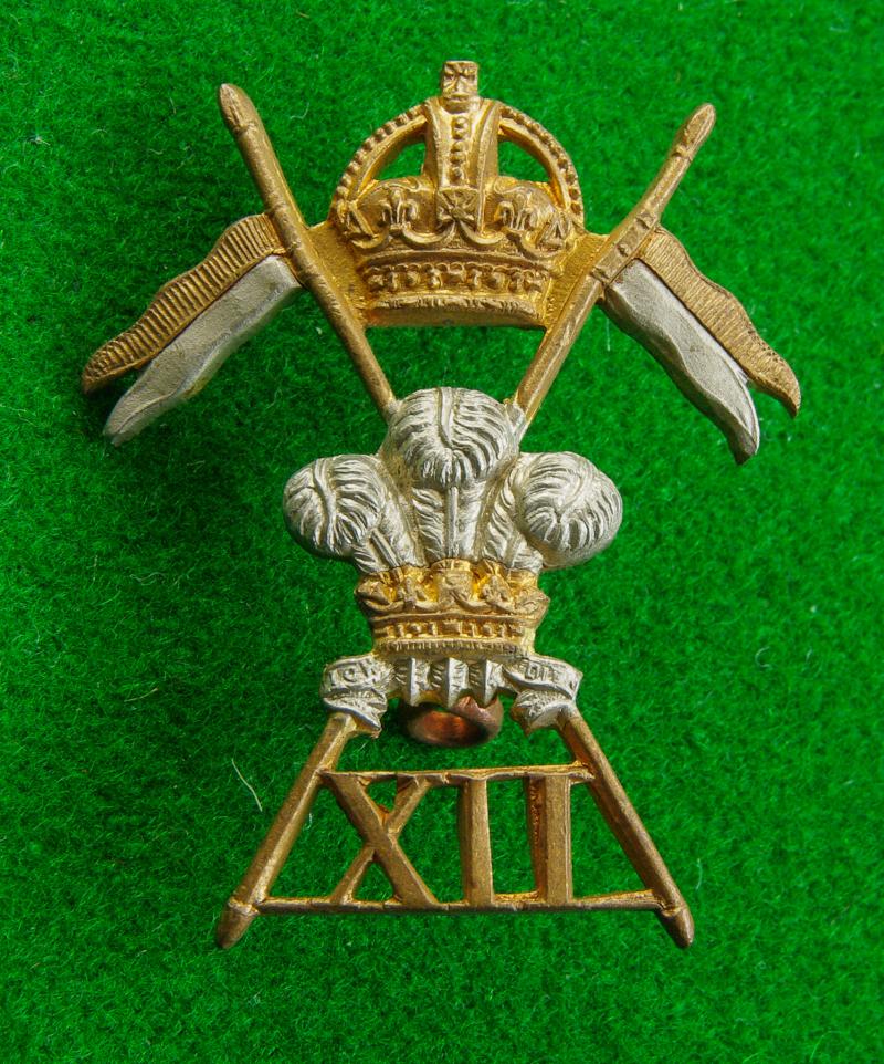 12th. Lancers. {Prince of Wales's Royal}