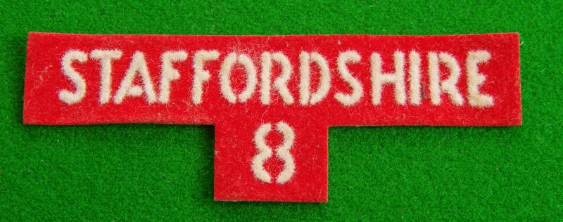 Home Guard- Staffordshire.