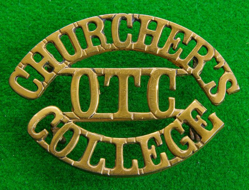 Churcher's College -O.T.C.