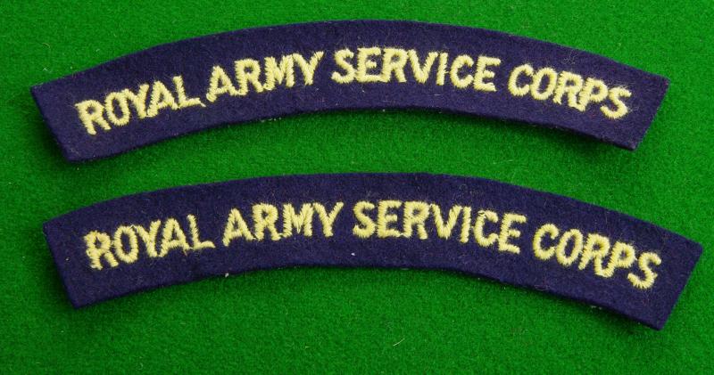 Royal Army Service Corps.