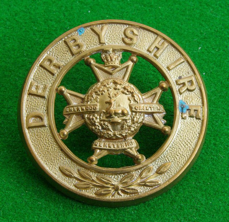 Derbyshire Regiment. {Sherwood Foresters}