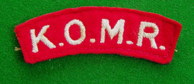 King's Own Malta Regiment.