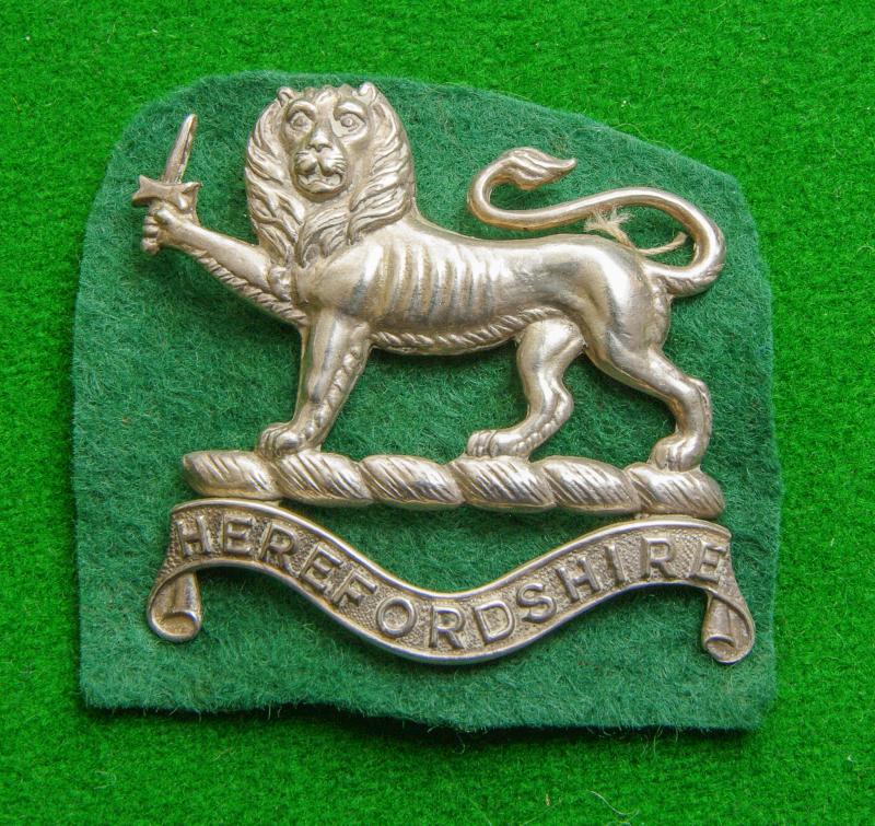 Herefordshire Regiment.