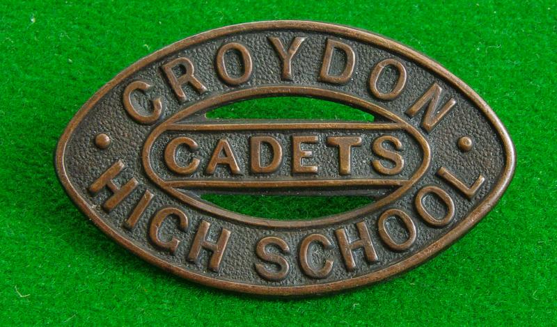Croydon High School - Cadets.