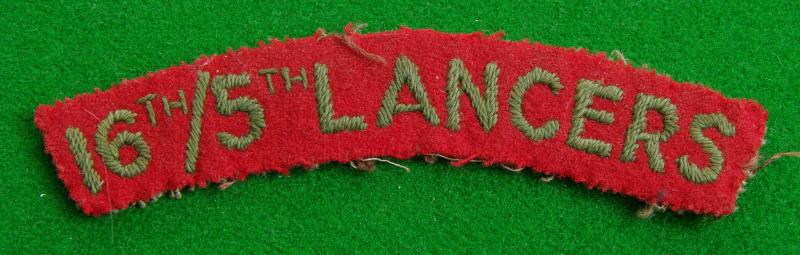 16th. / 5th. Lancers.